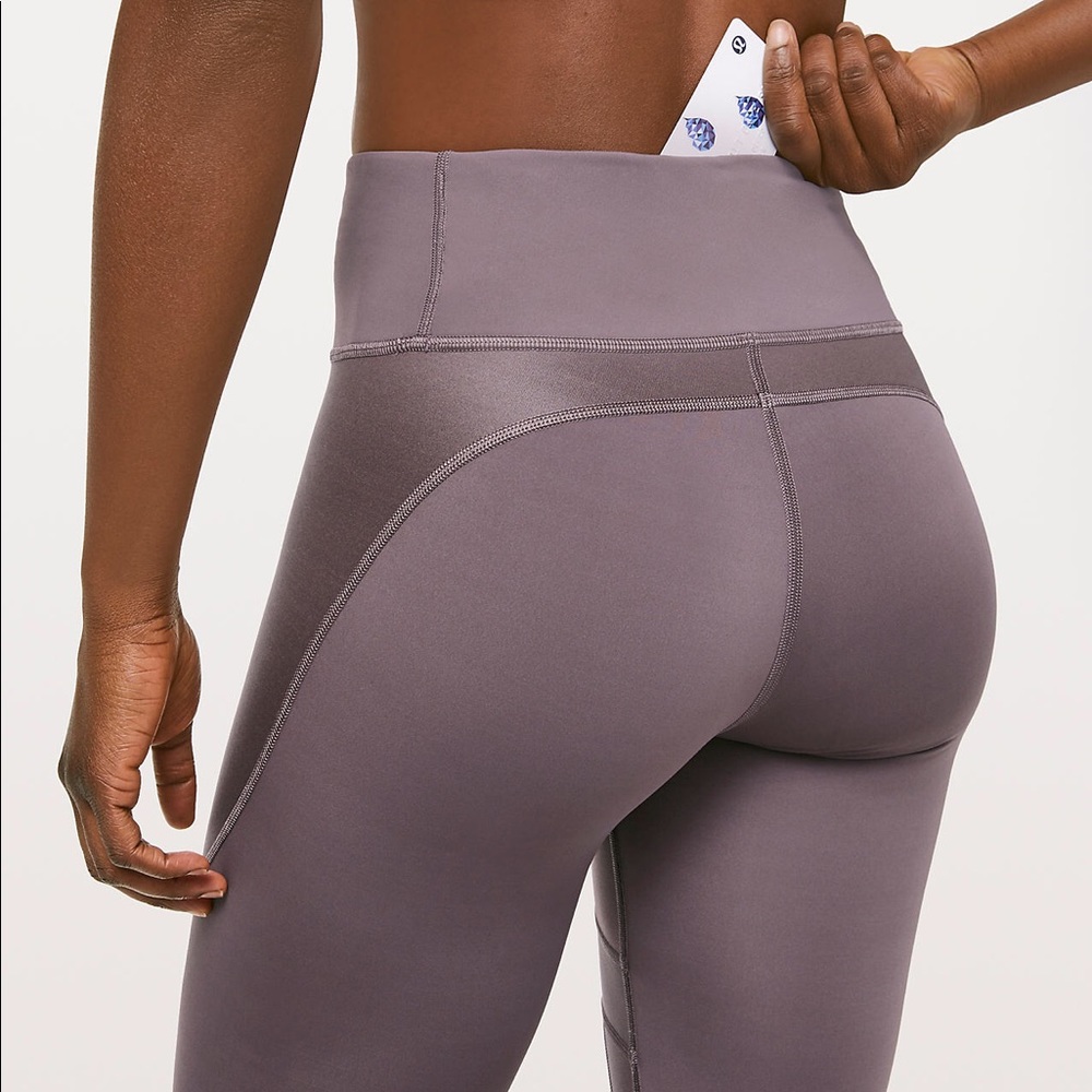 LULULEMON ANTIQUE BARK TIGHTS